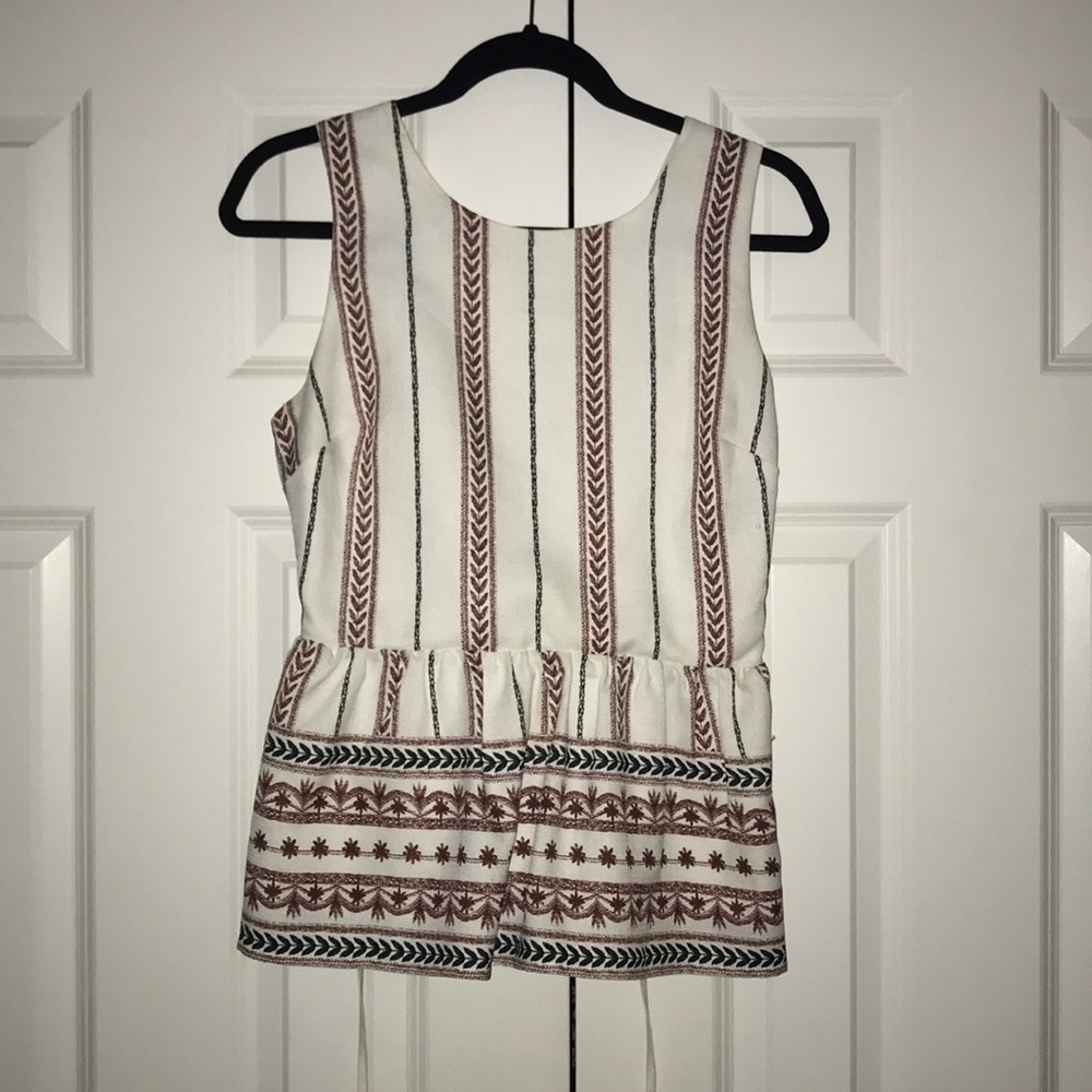 Peplum top